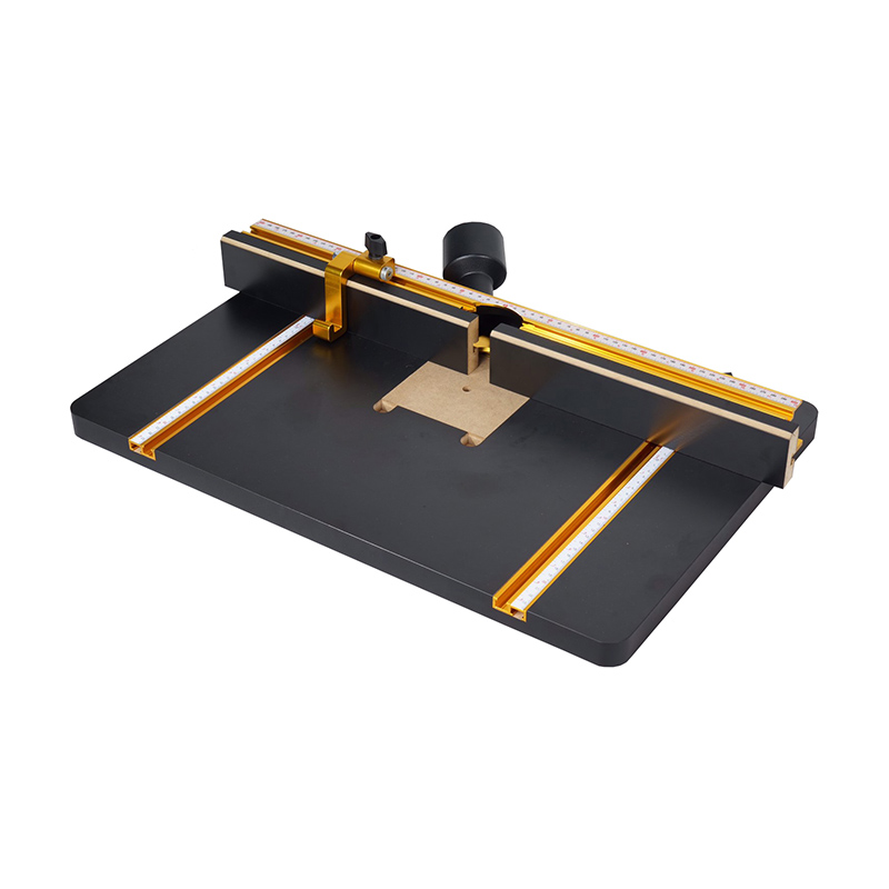 Drill press fence table